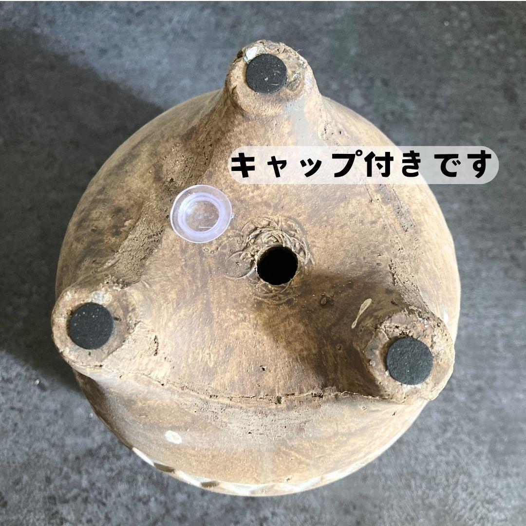 【トライバリズムポット】  おしゃれ 陶器鉢 4寸 4号 中型 観葉植物 | 3枚目