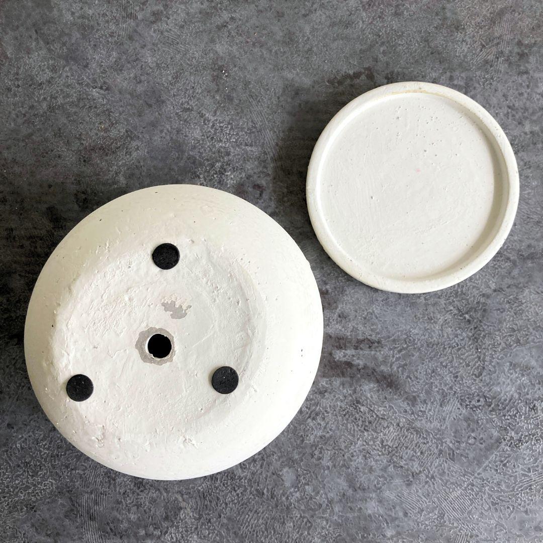 【アングルボウル】植木鉢 陶器鉢 4.5寸 4.5号 観葉植物 新品 未使用 | 3枚目