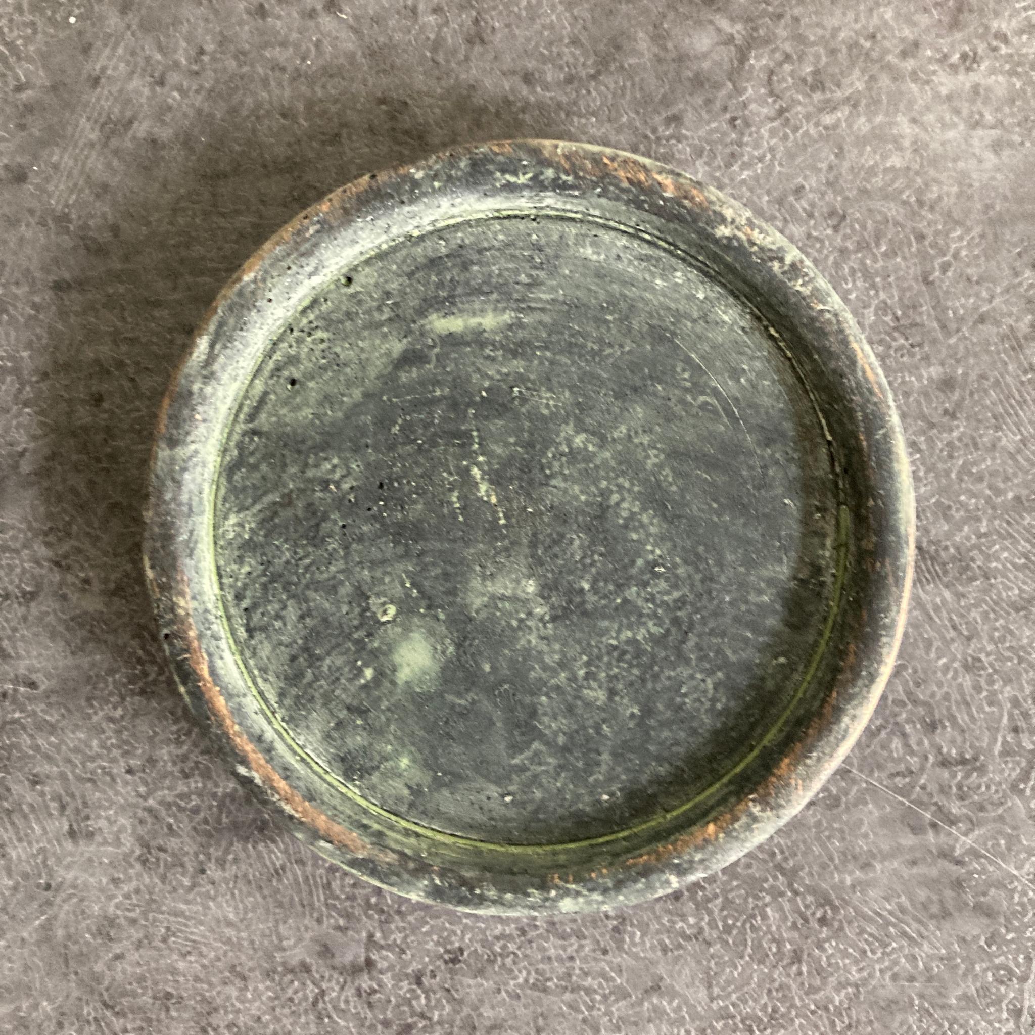 【メロネ・ラウンドポット】 おしゃれ 陶器鉢 3.5寸 3.5号 小型 観葉植物 | 4枚目