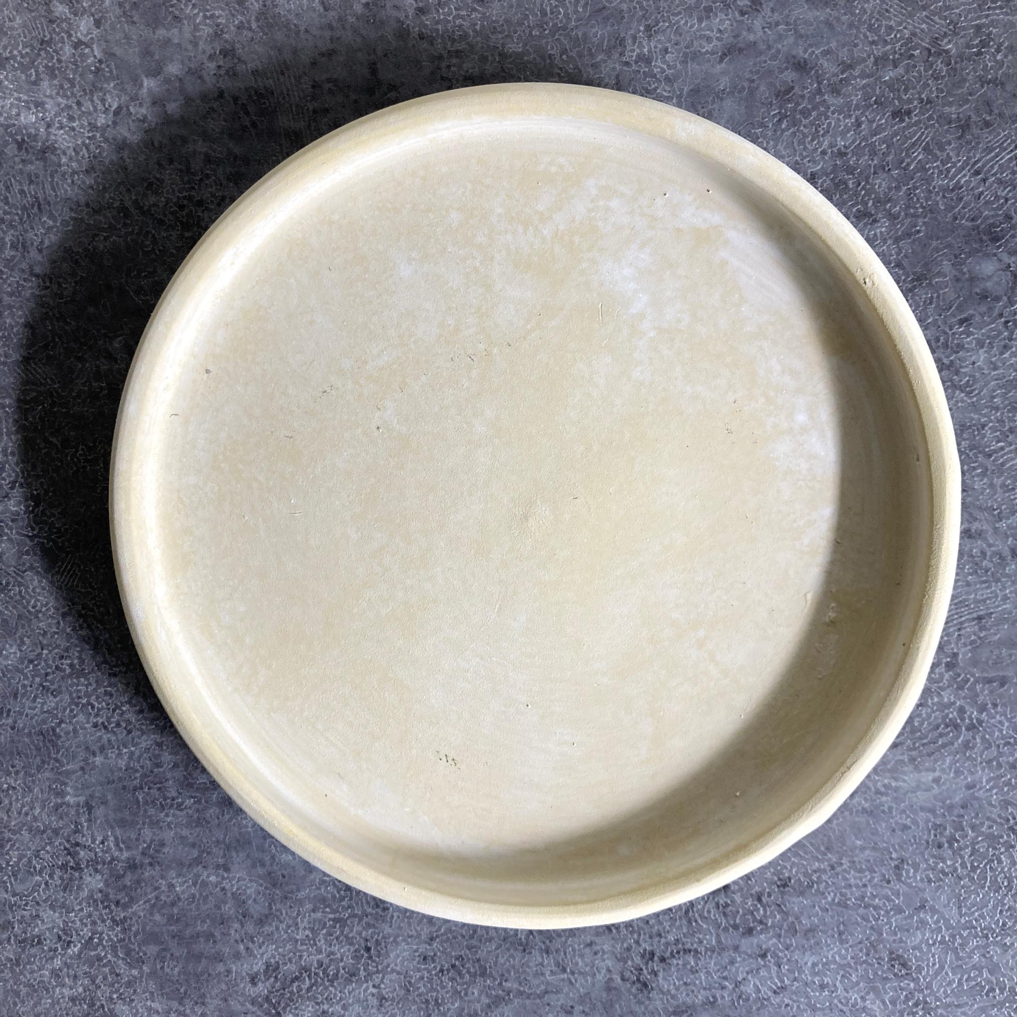 【アイルエッグ イエロー】 植木鉢 陶器鉢 大型 観葉植物 未使用 おしゃれ 7寸 7号 | 4枚目